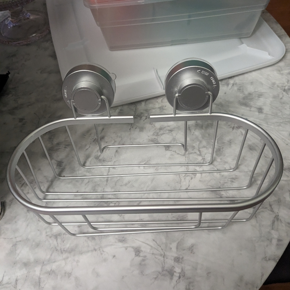 🤍Shower rack suction cup